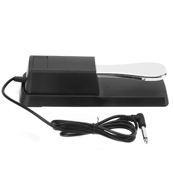 Universal Sustainpedal Instrumenttilbehør til Elpiano MIDI Keyboard Synthesizer