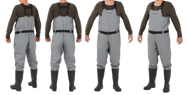 Waders - Waders til fiskeri grå Grey 46