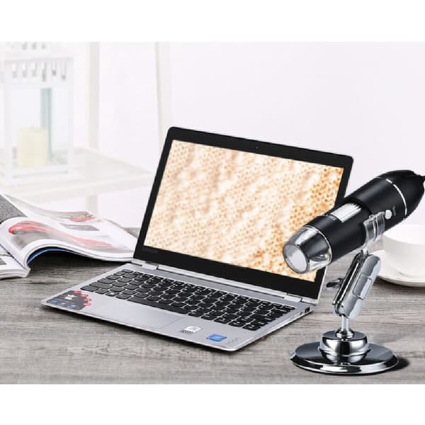 USB digitalmikroskop, 0X-1000X håndholdt forstørrelsesendoskop, 8