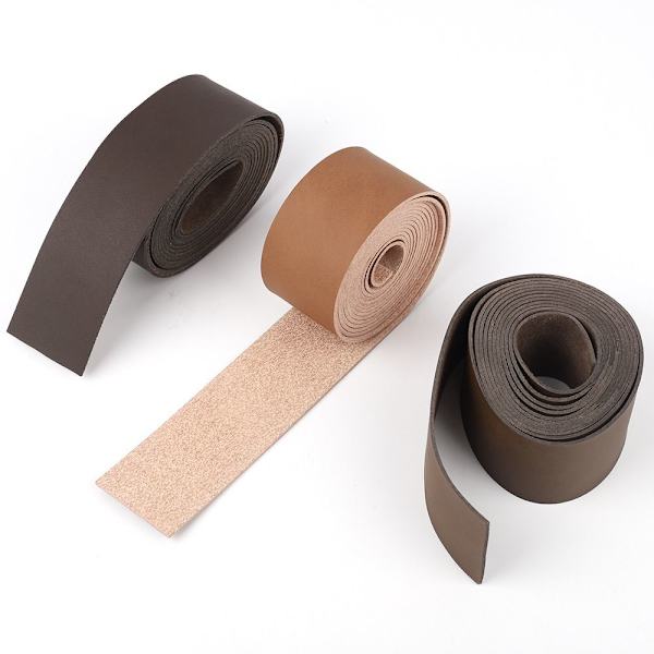 Läderrem Läderrem MÖRKBRUNT KAFFE 2,5 CM mörkbrunt kaffe mörkbrunt kaffe dark coffee 2.5 cm