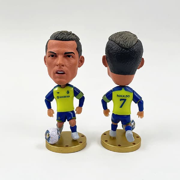 Fotbollsfan Real Madrid Paris Dockmodell Alla hjärtans dag-present Lewandowski Lewandowski
