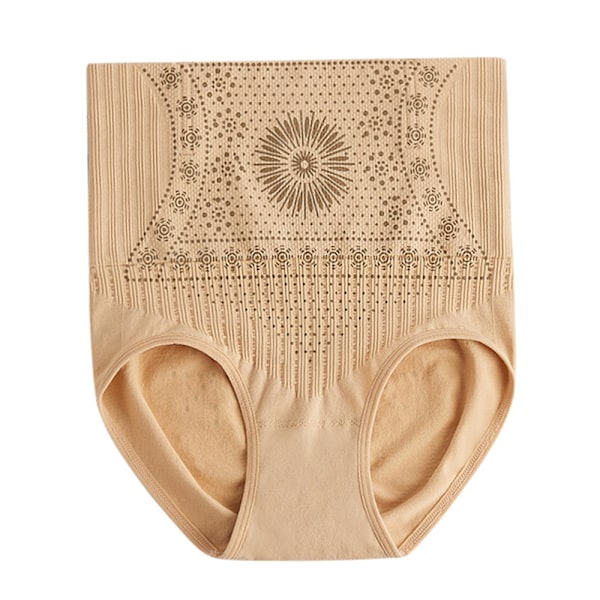 Unik Bodyshaper med Magkontroll - Högmidjade Underkläder hudfärg XL skin