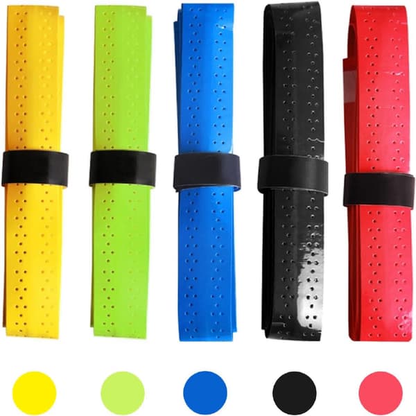 Grepptejp, halkfri, badminton grepp, tennis grepptejp, svettabsorberande, ventilerande