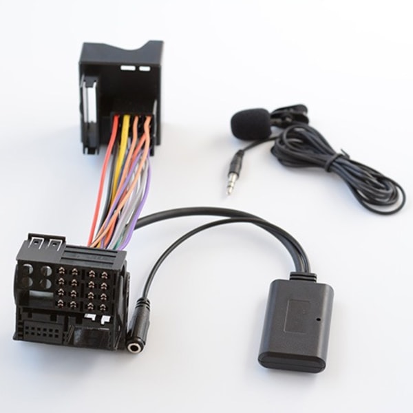 Bil Bluetooth 5.0 Aux-kabel Mikrofon Handsfree Mobilsamtal Adapter för Opel Cd30 Mp