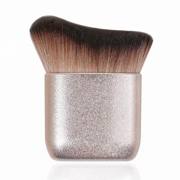 Selvbrunerbørste/kropsmakeupbørste, skab perfekt benmakeup, velegnet til selvbruner kropsmakeup, Kabuki-børste.