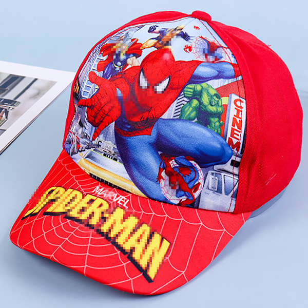 Spiderman Basebollkeps Basebollkeps Buzzer Hatred Keps Barn Spiderman Red