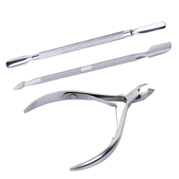 Cuticle kit - Cuticle scissors, cuticle pusher-ab