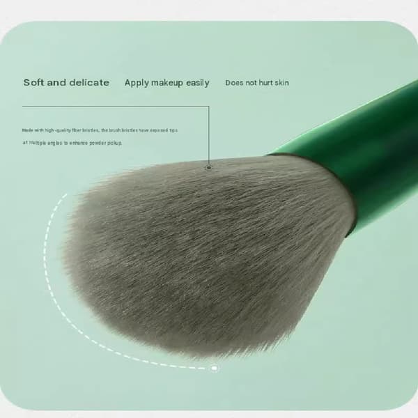13 stk makeupbørstesæt Blød fluffy foundationbørste pudderbørste øjenskygge A1