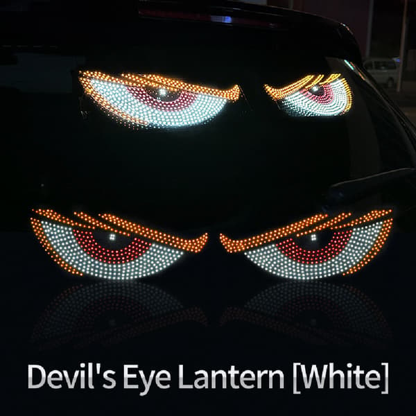 Dynaaminen Devil Eye -valo LED-auton silmävalo kuorma-autoon auton ikkunaan A2