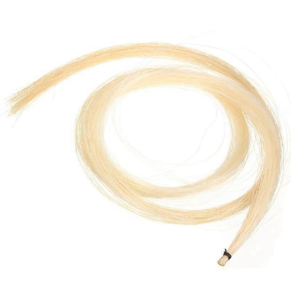 3 bundter 79-80 cm ægte mongolsk hestehår til violin, bratsch, cello, baske, fotofarve