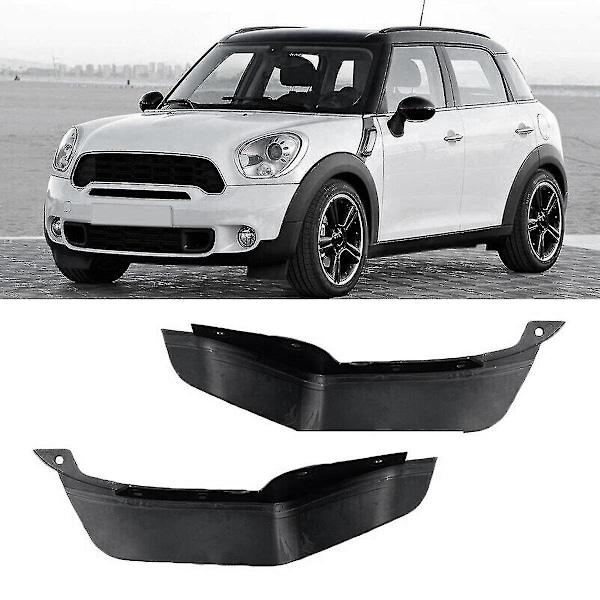 2 ST Främre Stötfångare Stänkskydd Lerskydd Tryckläpp för MINI Cooper R60 R61 11-16