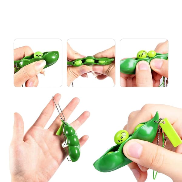 30-pakke Fidget Leker - Pop It, Stressball, Dimple, Bønner osv. multifärg multicolor
