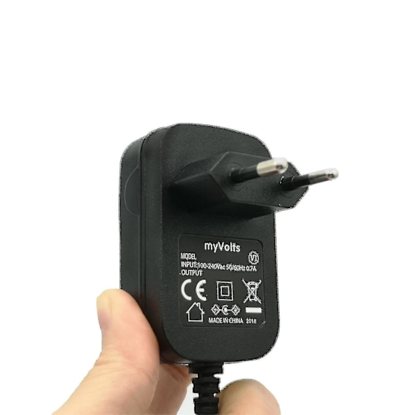 2024 9V Erstatningsstrømforsyning Kompatibel Med Kettler Axos Cycle P Motionscykel