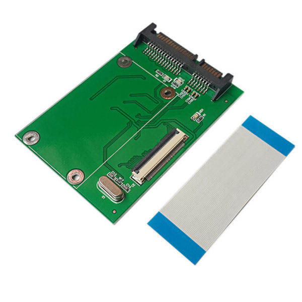 1,8 tuuman ZIF / LIF / CE - SATA 22pin 2,5 tuuman kiintolevy SATA Express SSD -sovitin FFC-kaapelilla