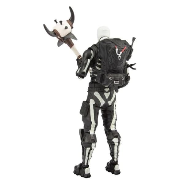 Skeletfigur i æske