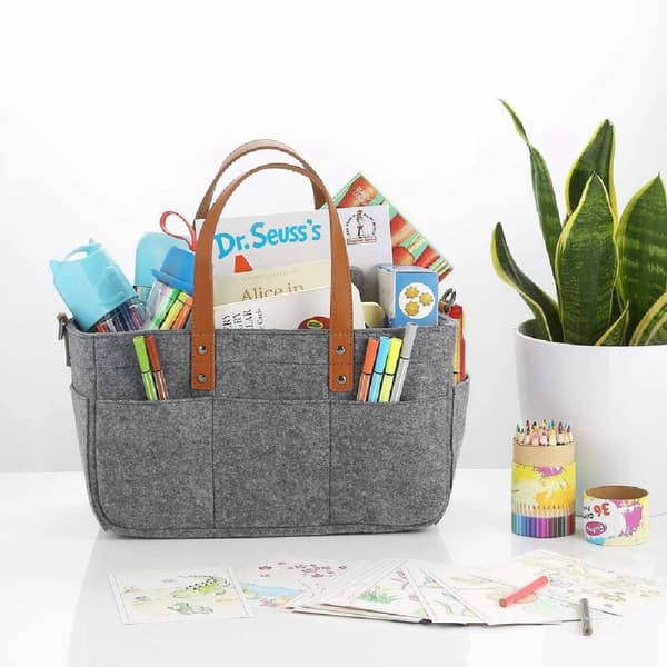 Babyble Organizer Bærbar Holder Bærbar Børnehave Opbevaring Bi