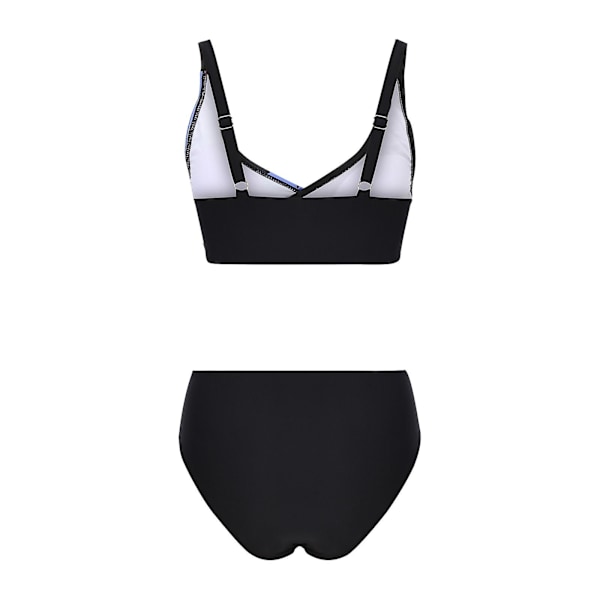 Badedragt Kvinder Badedragt Kvinder Print Sæt Badedragt Todelt Bh Badetøj Strandtøj Kvinder Bikini Badetøj Blå L Blue