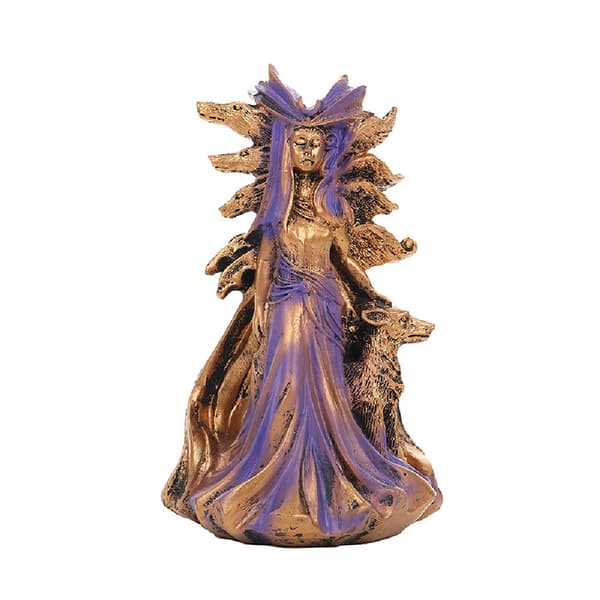 Hekate gresk gudinne av magi med hundene hennes statuefigur M