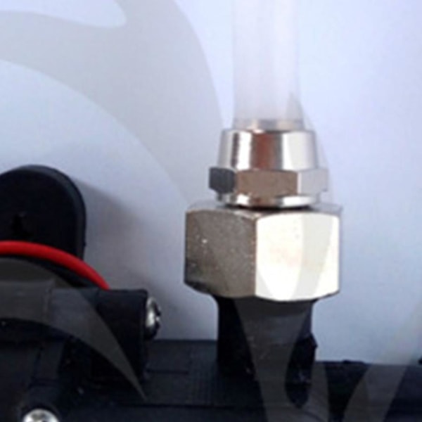 Vand højtryks membranpumpe Elektrisk selvansugende pumpe 60w 12v 5l/min Automatisk kontakt as shown