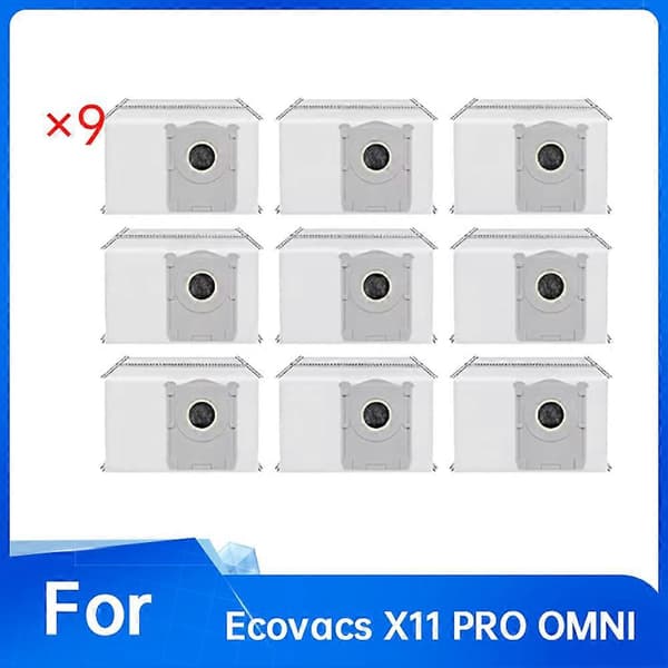 pölypussit Ecovacs X11 PRO OMNI (vesisäiliöversio) lakaisukoneen lisävarusteisiin