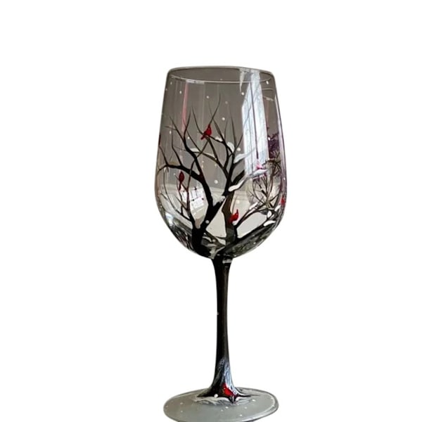 Fire Seasons Tree Vinglass Sesongsglasskopp VINTER VINTER Y winter