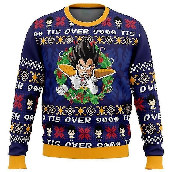 Dragon Ball Heroes Son Goku Juletrøje Karneval style 2 3XL