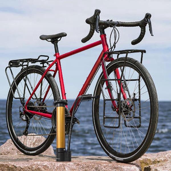 Bärbar minicykelpump Högtryckscykelhandluftpump Bollsdäckpump Mountainbikepump
