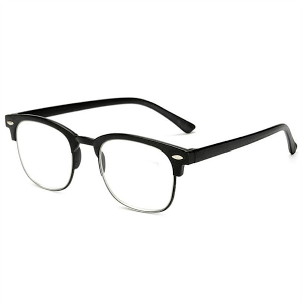 Lesebriller med styrke +1.0-+4.0 Svart 4 Svart