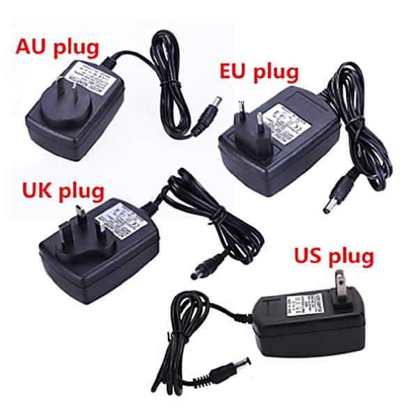 18V 1A 2A 2.5A 3A AC/DC-adapter strömförsörjning för LED-ljus St EU EU EU 2A