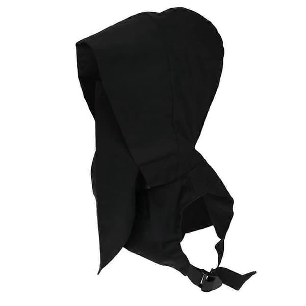 Rogue Cowl Middelalderhætte Rogue Ridder Cosplay Rogue Rollespil Black