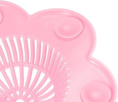 Vaskesi, Silikone Vaskeafløbsprop Fleksibel Afløbssi Hårfanger Pink 2 stk.