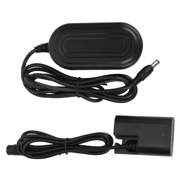 Nätadapter DC-koppling LPE6 Fullt avkodat dummybatterisats för Canon 5D2 5D3 5D4 6D 6D2 60D