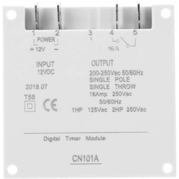 Timerbrytare 12V 16A Digital Elektronisk LCD Tidsreläbrytare Pro