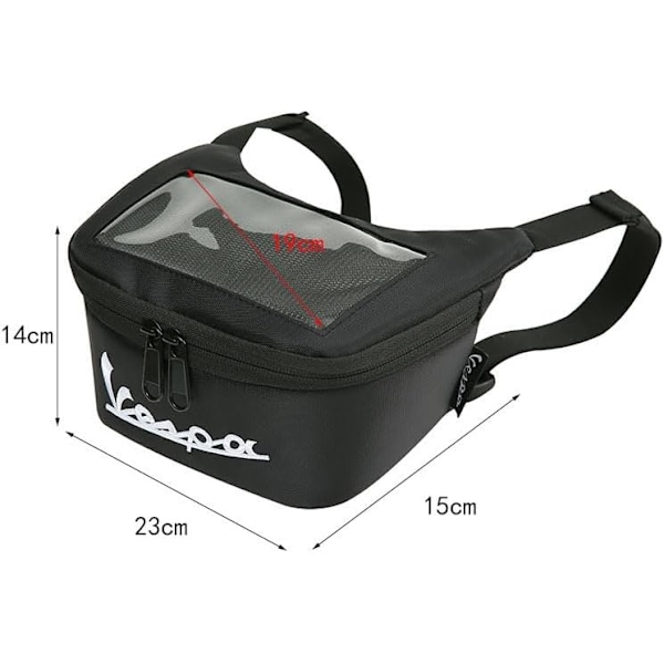 Storage Bag for Vespa GTS 250 300 Sprint 50 150, Waterproof Navigation Bag for Scooter Motorcycle, Multifunctional Motorcycle Waist Bag