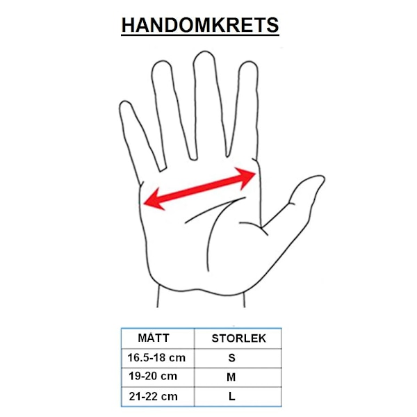 Fårskinnhandskar i äkta läder - Dam Svart Medium Black