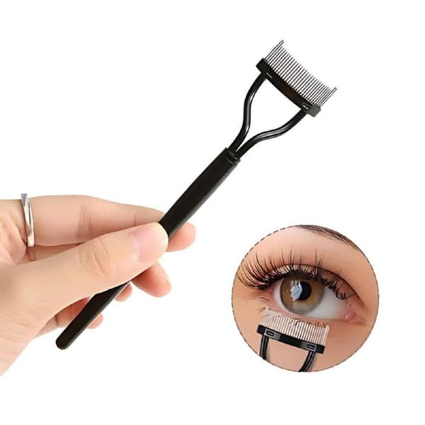 Technique PRO Øjenvippebørste og Separator i Sort - 13,5 cm
