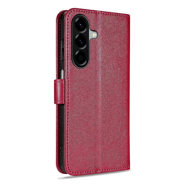AZNS Sauehudtekstur Flip Case Rød For Samsung Galaxy A26 5G Red