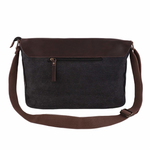 Canvas-olkalaukku, tummansininen one size Dark blue