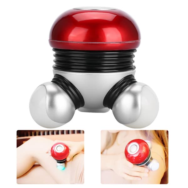 Mini Multifunktionel Cervikal Talje Helkrops Vibrations Akupunktur Massager