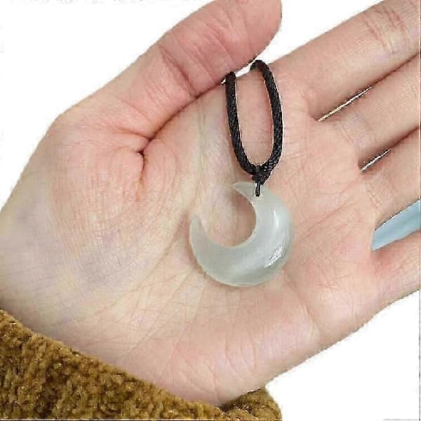 Krystal Halvmåne Vedhæng Halskæde Kravebenskæde Choker Statement Smykker!XX8 1