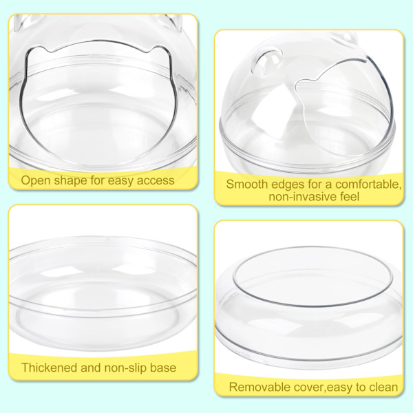 1 hamster sandbad M（12*8.5cm）