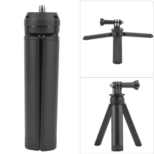 Mini håndholdt stangbordstativholder i metall med adapter for DJI Osmo Action Camera