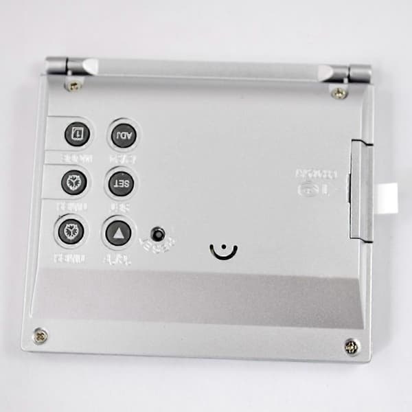Vikbar batteridriven kalender temperatur digital väckarklocka