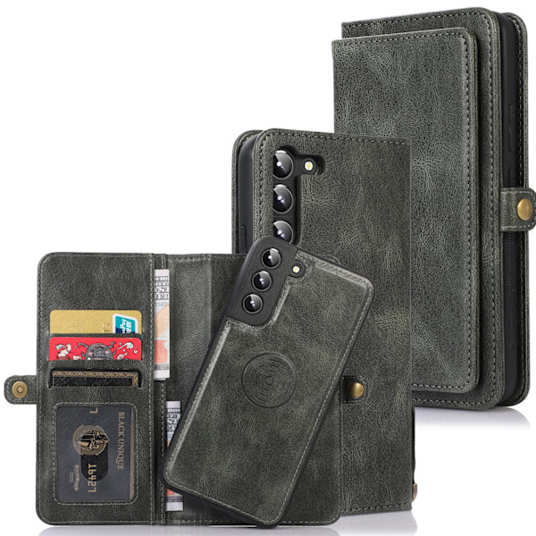 Samsung Galaxy S23 Plus - ZLEEP Dual Funktion Wallet Case Rose gold