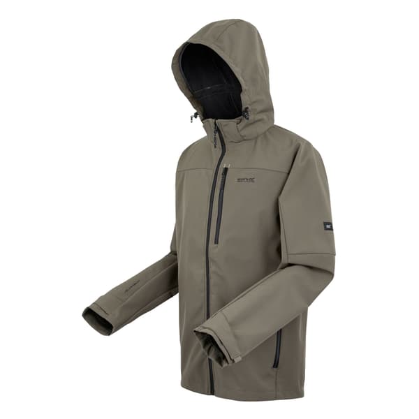Regatta Arana Vandtæt Softshelljakke til Mænd S Treetop/Sort Treetop/Sort Treetop/Black S
