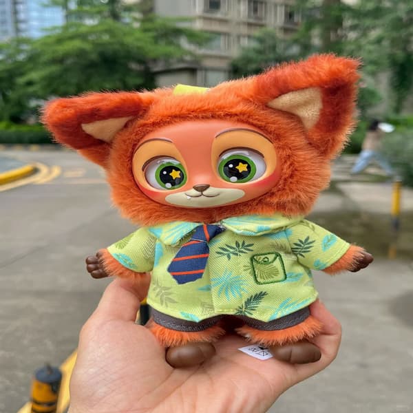 Zootopia vinyylipehmo yllätyslaatikko riipusnukke trendikkäät lelut-FF-