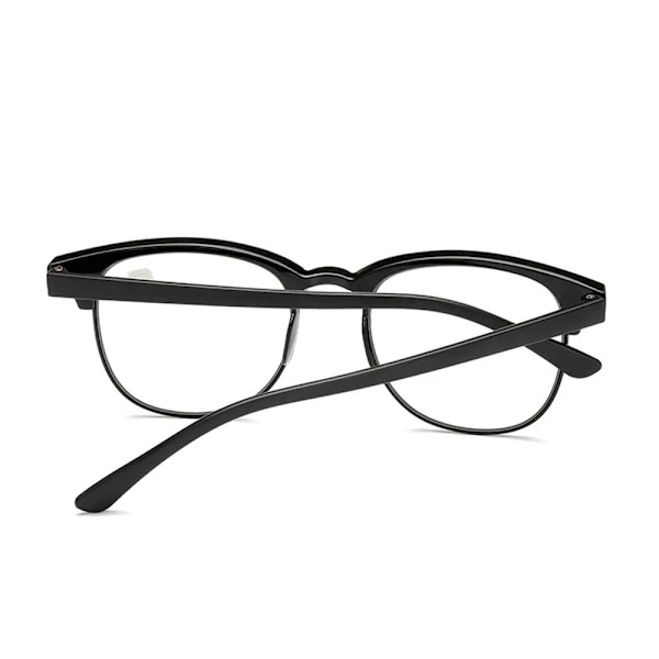 Lesebriller med styrke +1.0-+4.0 Svart 2 Svart