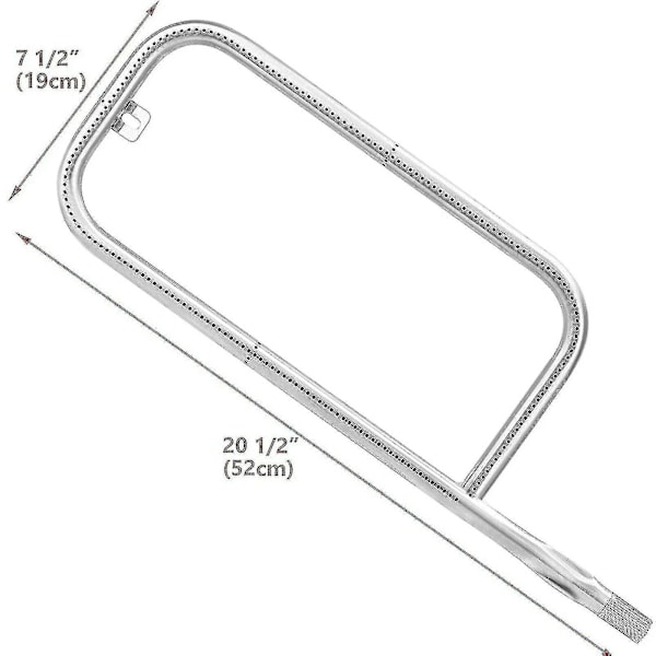 Reservedeler Brenner for Weber Q200 Q220 Q2000 Q2200 Gassgrill - 41862