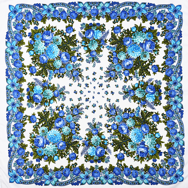 Etnisk blommig scarf 05 05 5 5