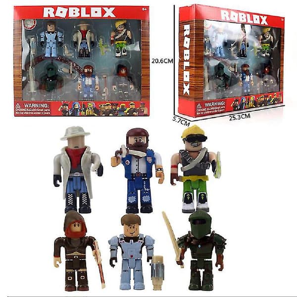 Roblox Figurer Leker 7-8cm PVC Actionfigurer Barnesamling 4 Multicolor 4